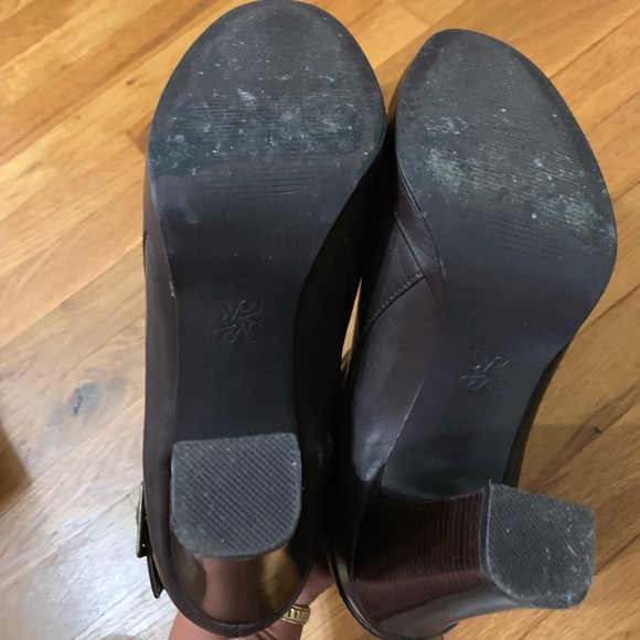 Simply Vera Brown leather booties - Picture 4 of 4